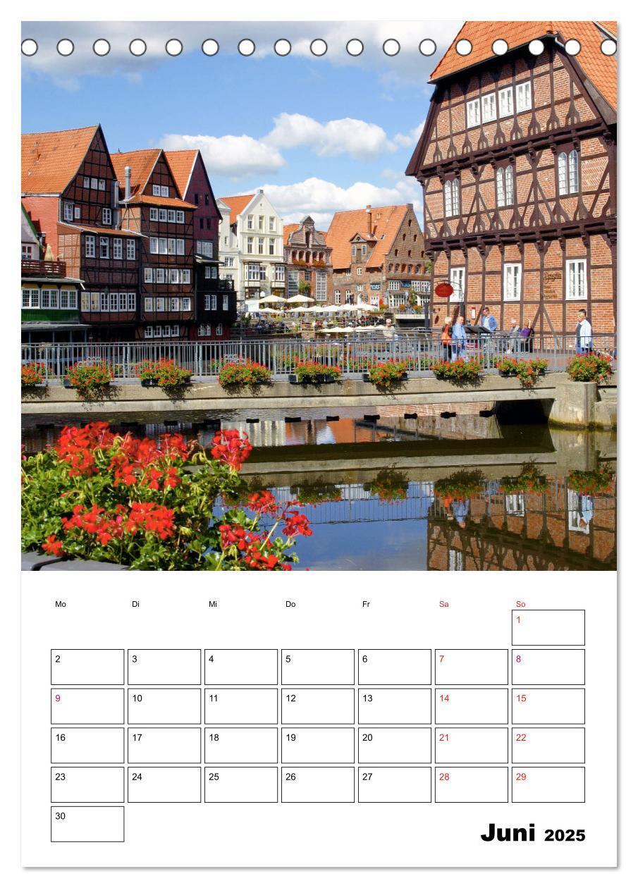 Bild: 9783435965847 | Lüneburg, von der schönsten Seite (Tischkalender 2025 DIN A5 hoch),...