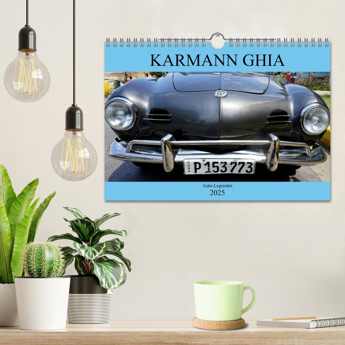 Bild: 9783435582969 | KARMANN GHIA - Auto-Legenden (Wandkalender 2025 DIN A4 quer),...