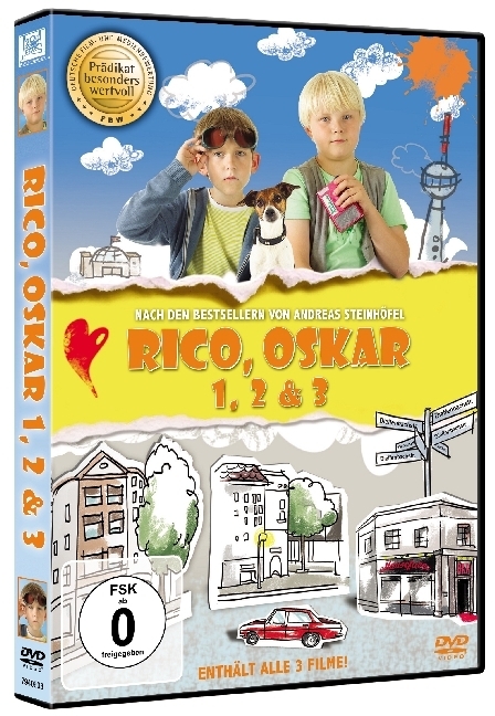 Cover: 4010232069177 | Rico und Oskar 1-3, 3 DVDs | Andreas Steinhöfel | DVD | 3x DVD-9 | FOX