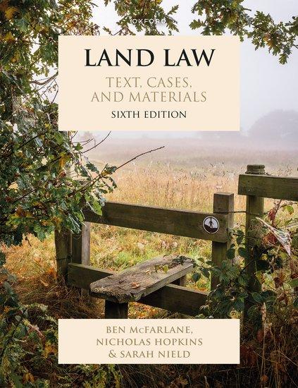 Cover: 9780198893226 | Land Law | Text, Cases, and Materials | Ben Mcfarlane (u. a.) | Buch