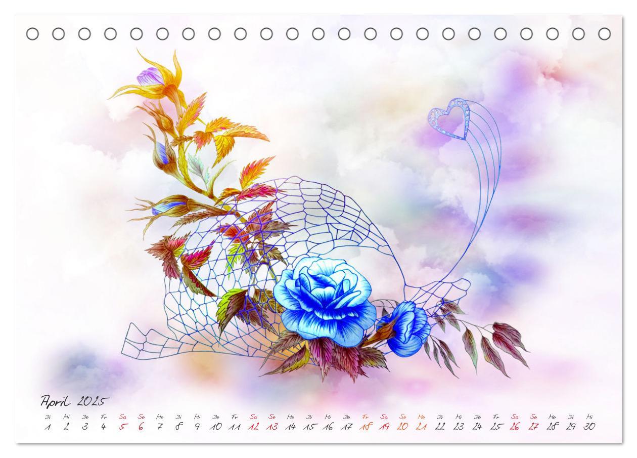 Bild: 9783435317059 | Zauberhaftes Ikebana (Tischkalender 2025 DIN A5 quer), CALVENDO...