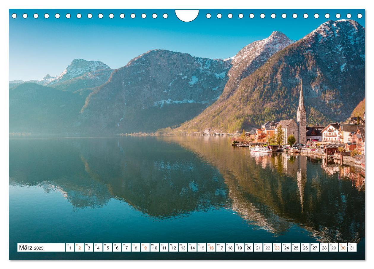 Bild: 9783435210909 | Hallstatt - Impressionen im Frühling (Wandkalender 2025 DIN A4...