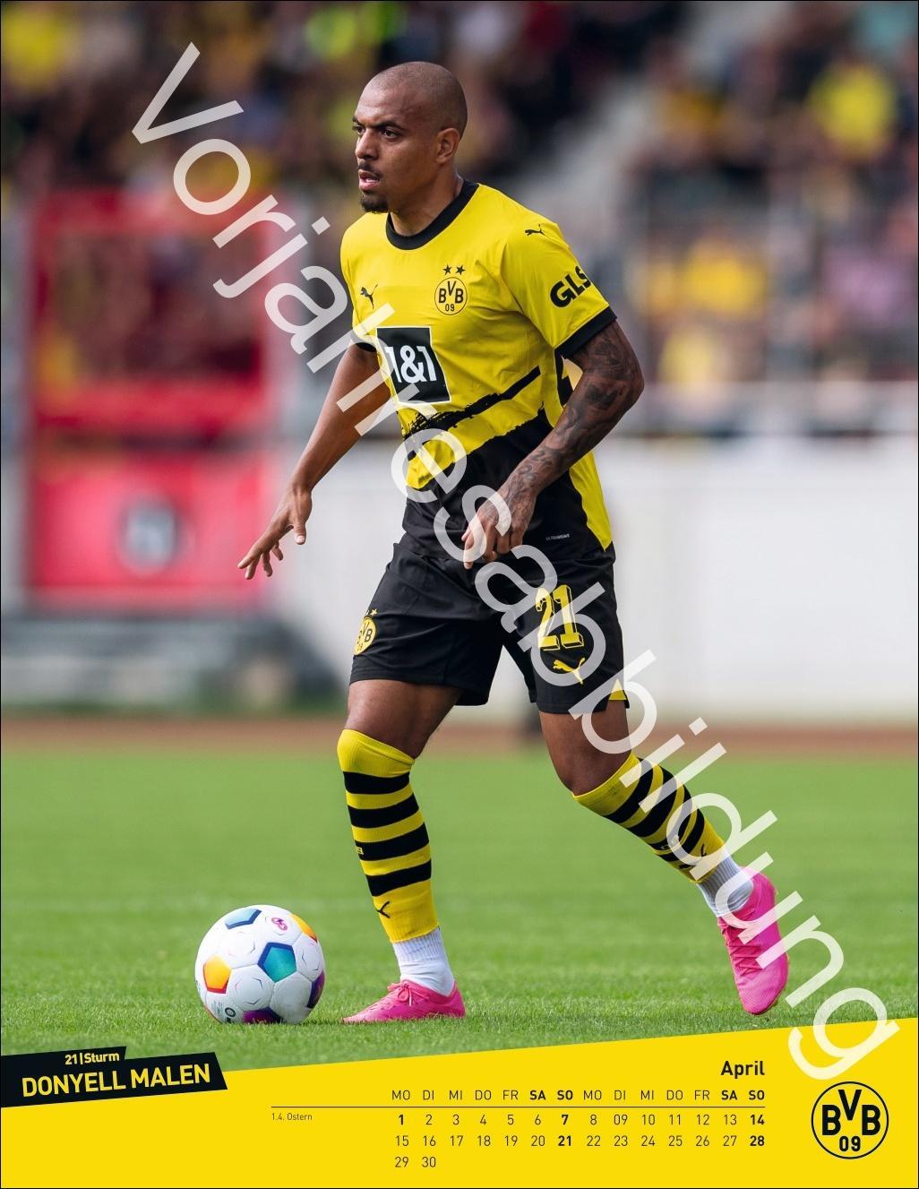 Bild: 9783756405435 | BVB Posterkalender 2025 | Heye | Kalender | Bundesliga Kalender Heye