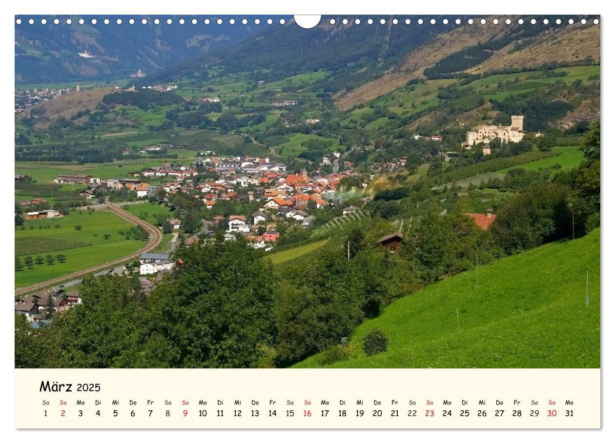 Bild: 9783435478941 | Vinschgau - Die Sonnenseite Südtirols (Wandkalender 2025 DIN A3...