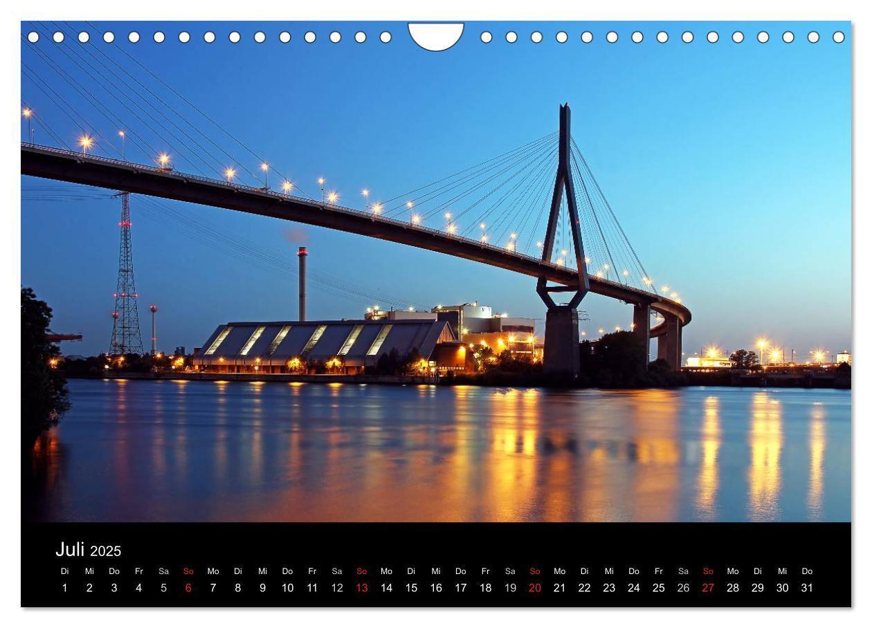 Bild: 9783435759934 | Hamburg (Wandkalender 2025 DIN A4 quer), CALVENDO Monatskalender