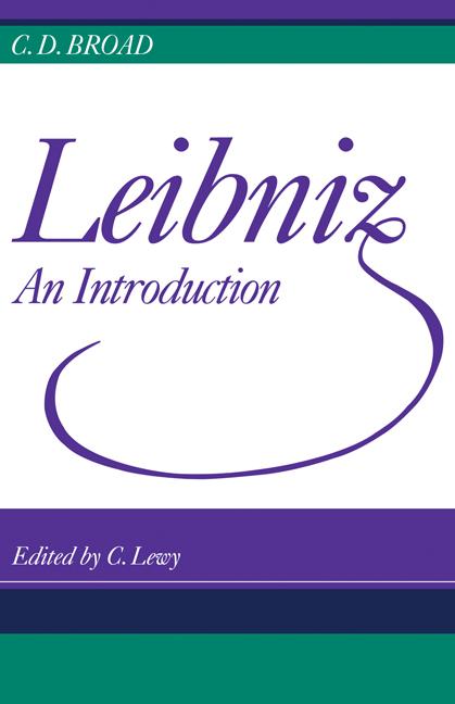 Cover: 9780521099257 | Leibniz | An Introduction | Charlie Dunbar Broad (u. a.) | Taschenbuch