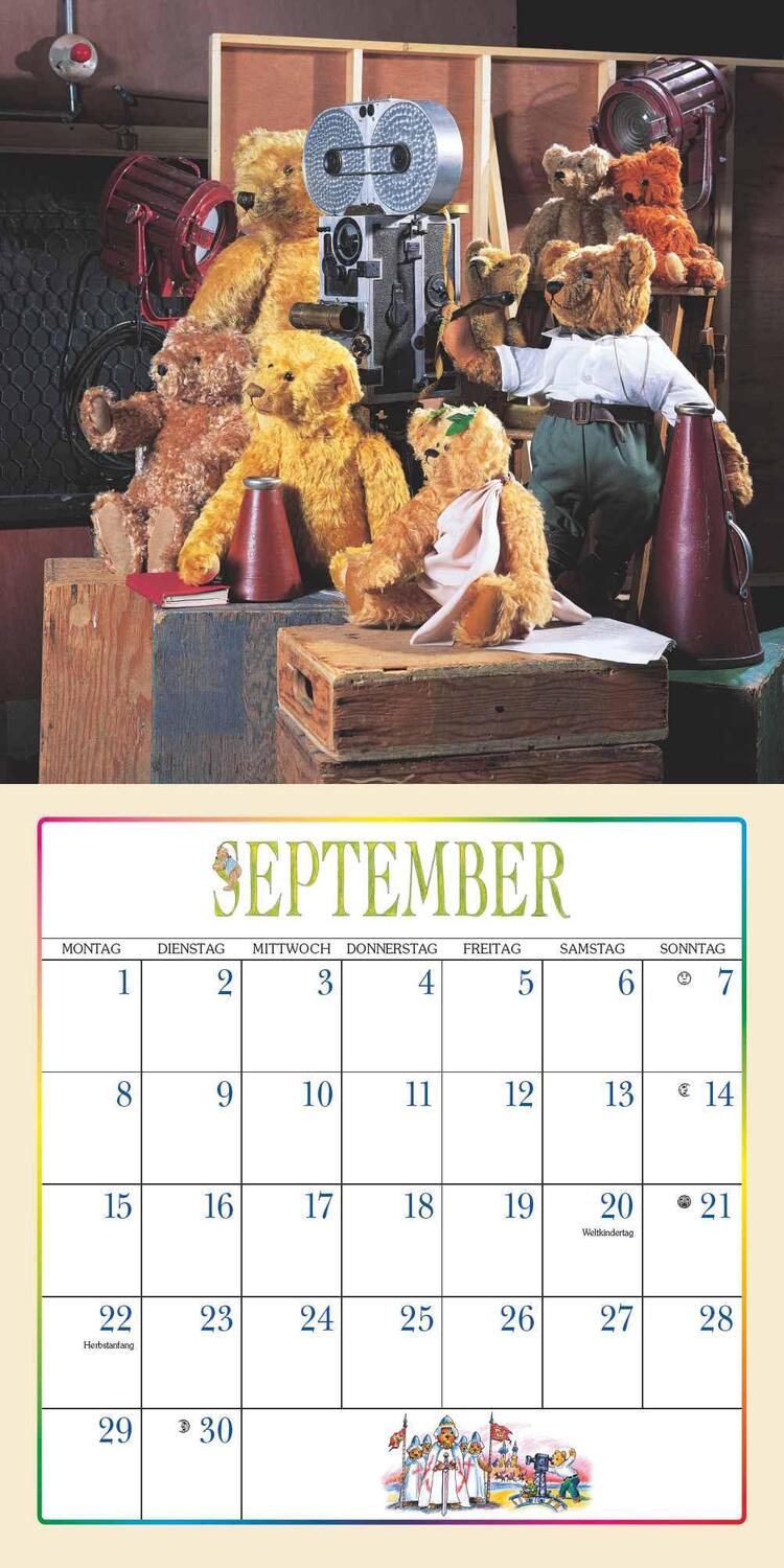 Bild: 4250809653266 | Der Teddybär 2025 - Broschürenkalender - Wandkalender - Format 30 x...