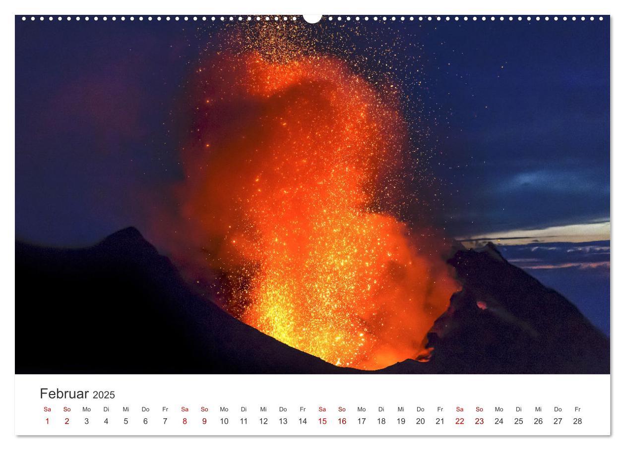 Bild: 9783383941016 | Vulkane - Beeindruckende Feuerberge (Wandkalender 2025 DIN A2...