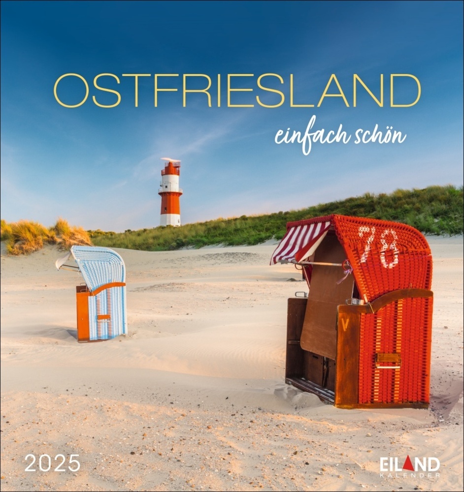 Cover: 9783964023315 | Ostfriesland Postkartenkalender 2025 - einfach schön | Kalender | 2025