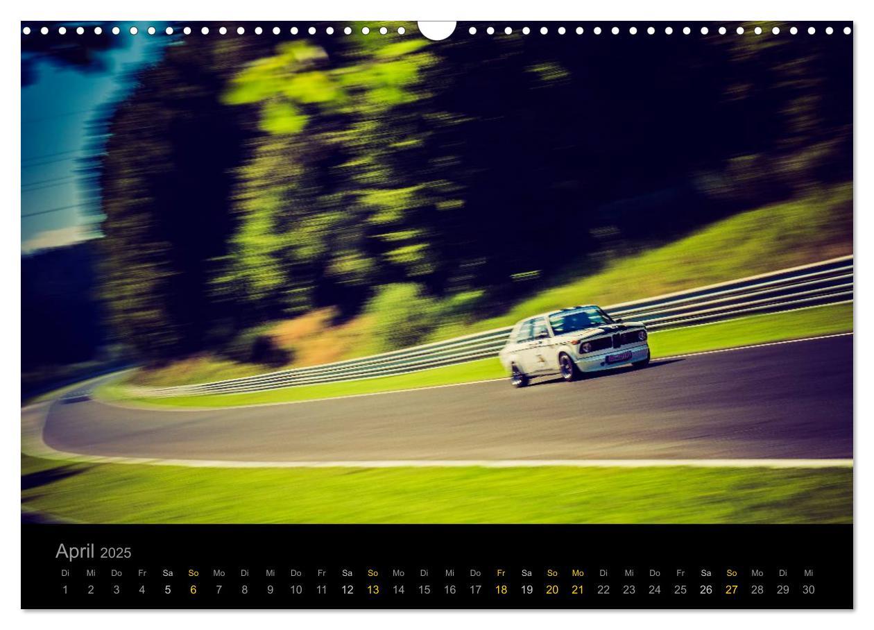 Bild: 9783435476572 | Classic BMW Racing (Wandkalender 2025 DIN A3 quer), CALVENDO...