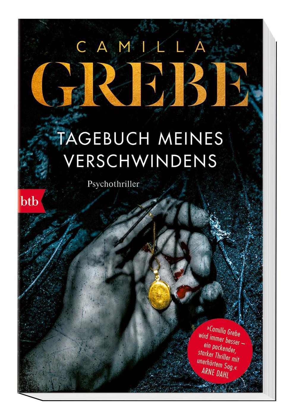 Bild: 9783442718818 | Tagebuch meines Verschwindens | Psychothriller | Camilla Grebe | Buch