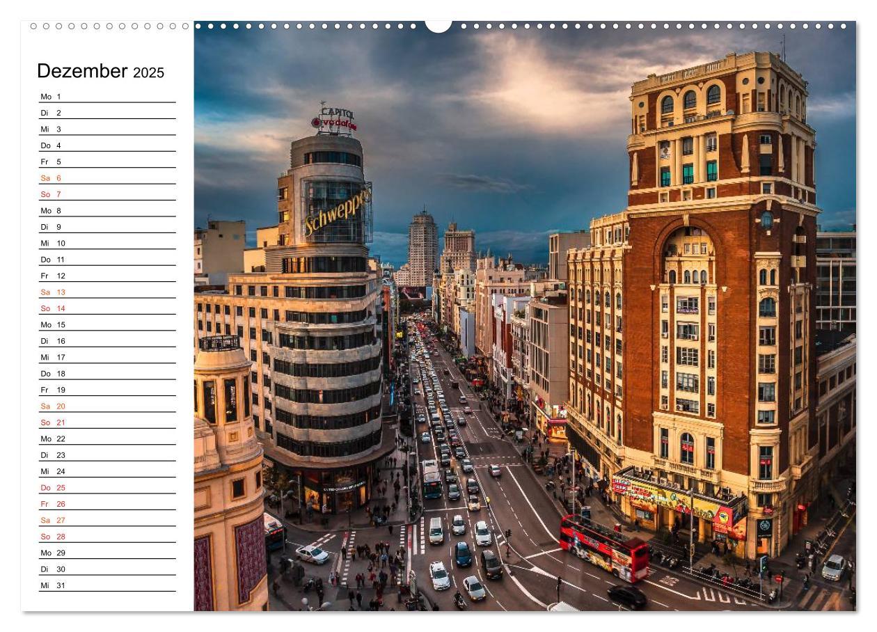 Bild: 9783435511921 | Metropole Madrid (Wandkalender 2025 DIN A2 quer), CALVENDO...