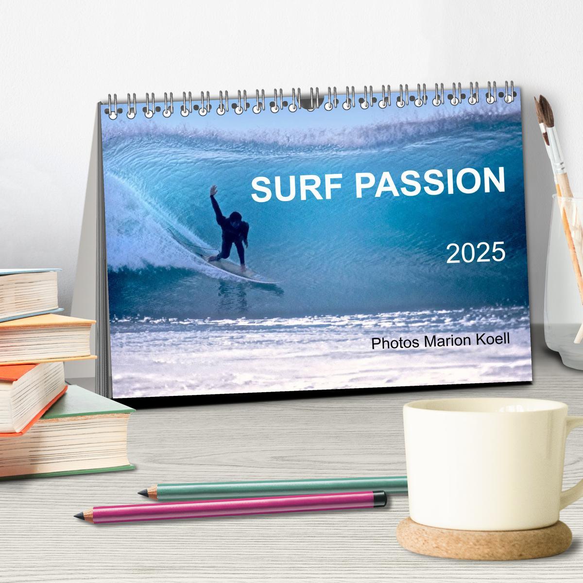 Bild: 9783435749751 | SURF PASSION 2025 Photos von Marion Koell (Tischkalender 2025 DIN...