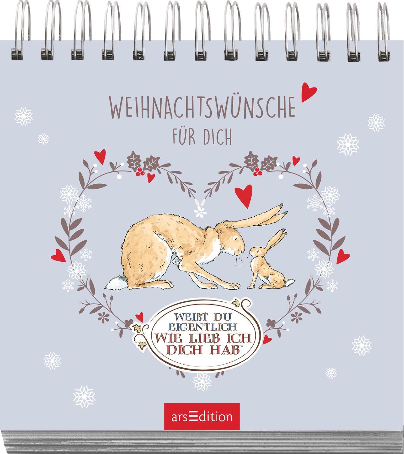 Bild: 9783845843575 | Weißt du eigentlich, wie lieb ich dich hab? Weihnachtswünsche für dich