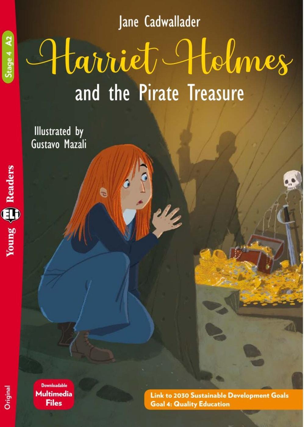 Cover: 9783125146150 | Harriet Holmes and the Pirate Treasure | Lektüre mit Audio-Online  