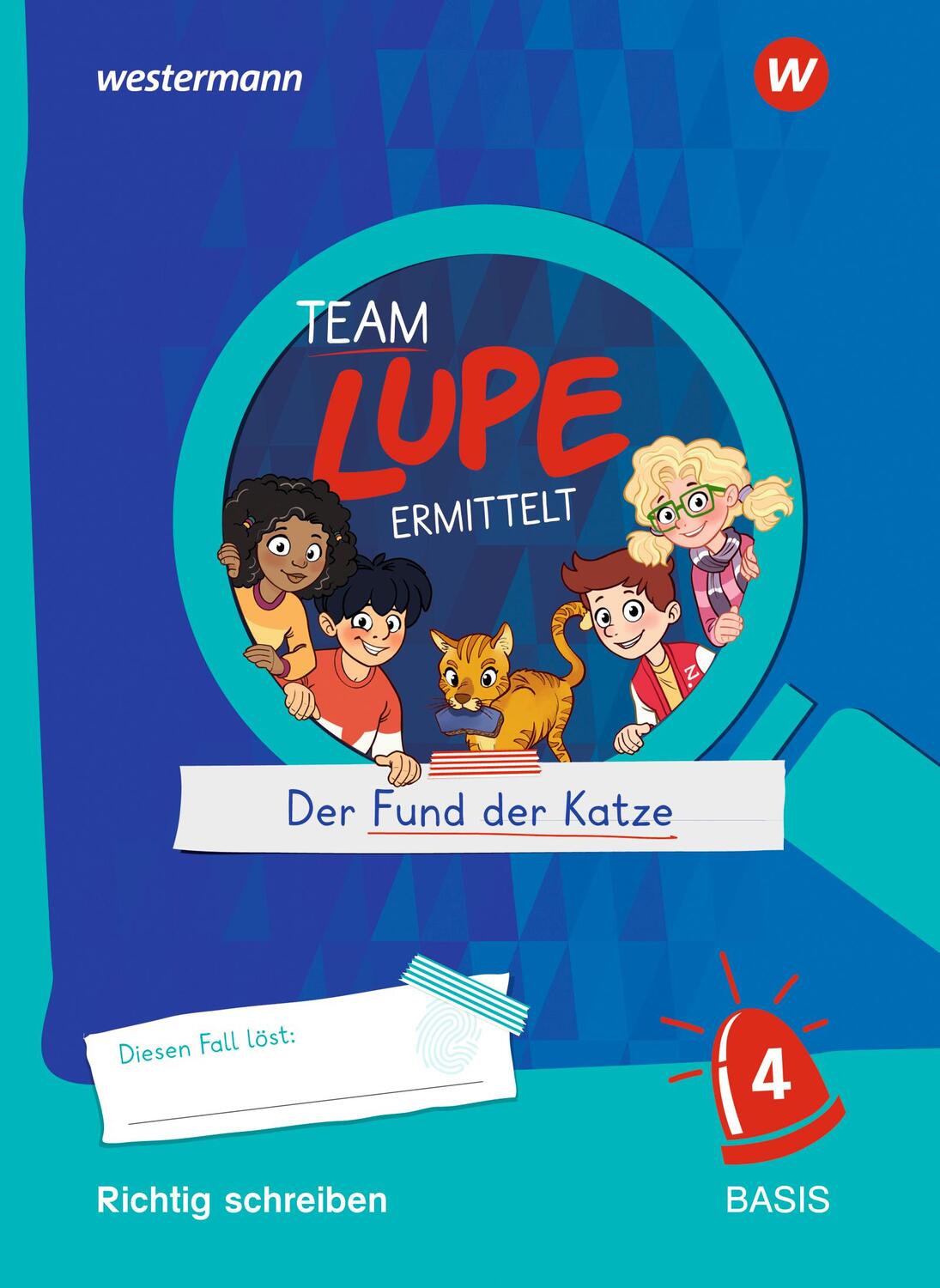 Cover: 9783141414905 | TEAM LUPE ERMITTELT - Übungshefte. Richtig schreiben 4 | Broschüre