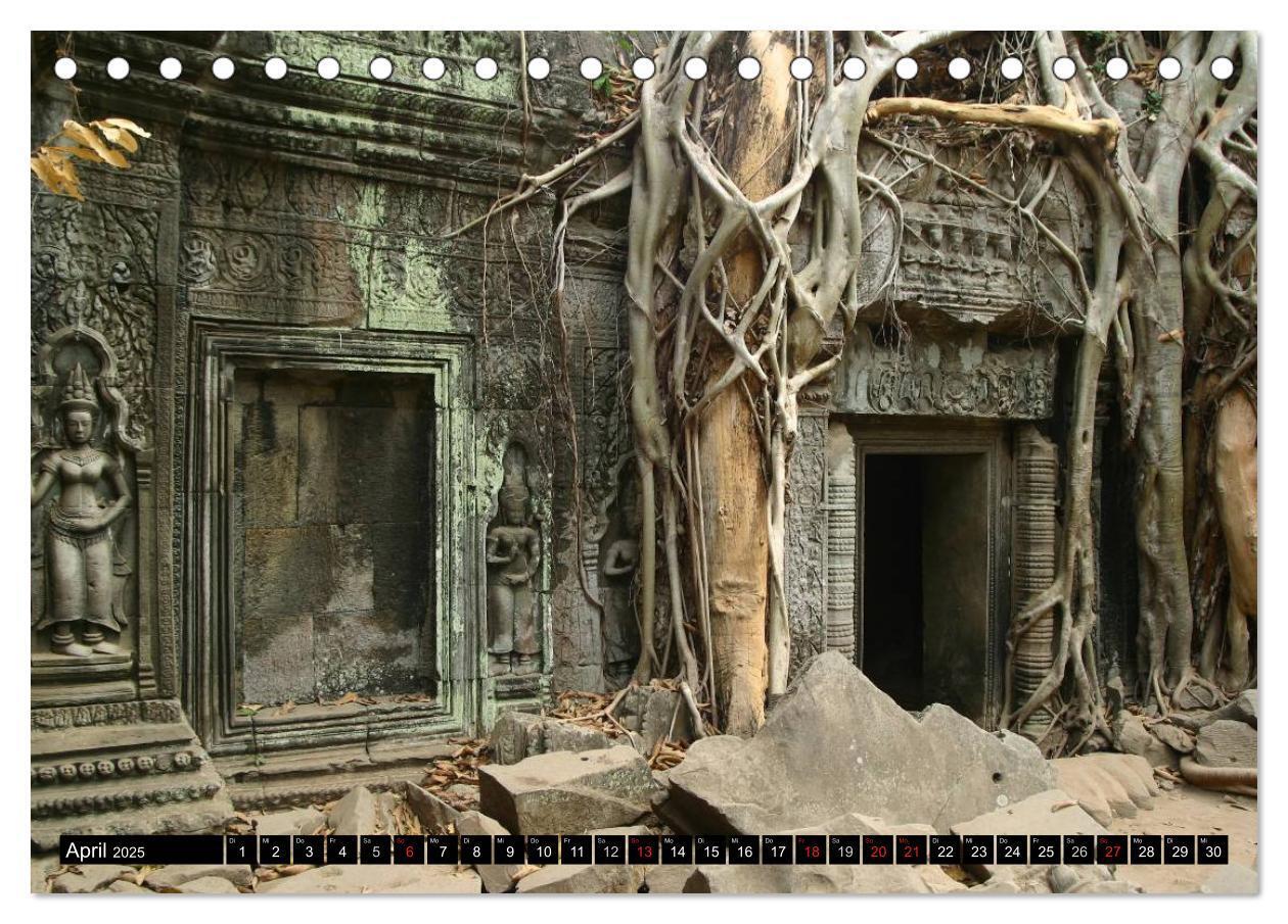 Bild: 9783435616701 | Kambodscha - Angkor Wat (Tischkalender 2025 DIN A5 quer), CALVENDO...