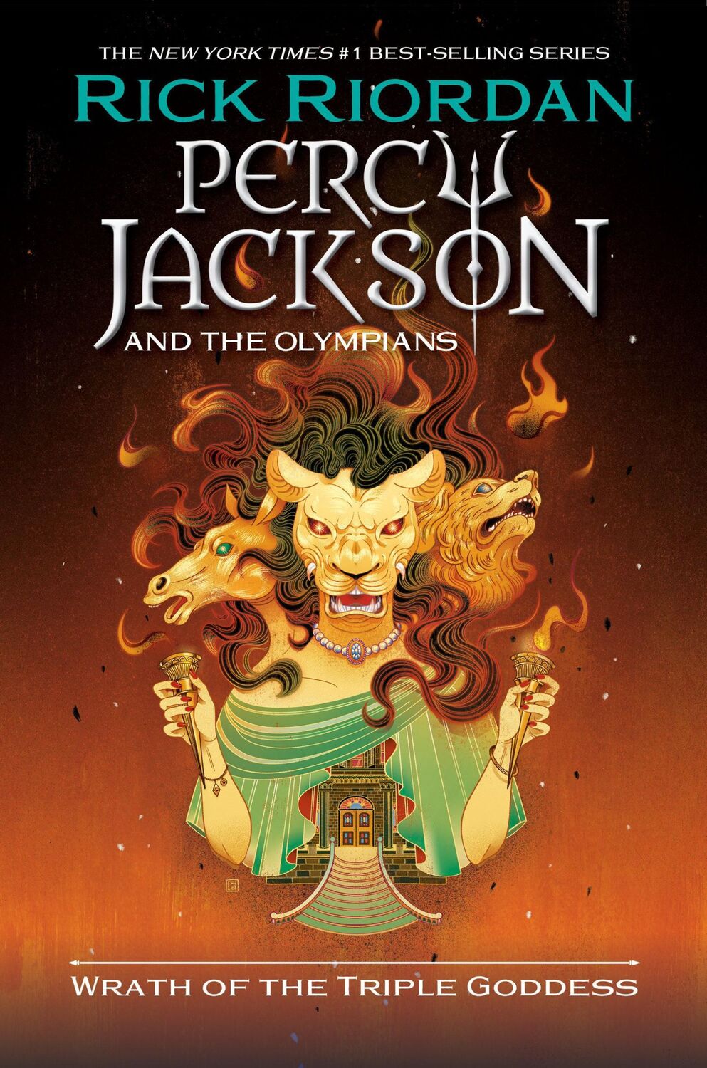 Cover: 9781368107631 | Percy Jackson and the Olympians: Wrath of the Triple Goddess | Riordan