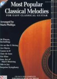 Cover: 884088400590 | Most Popular Classical Melodies for Easy Classical Guitar Arr. Mark...