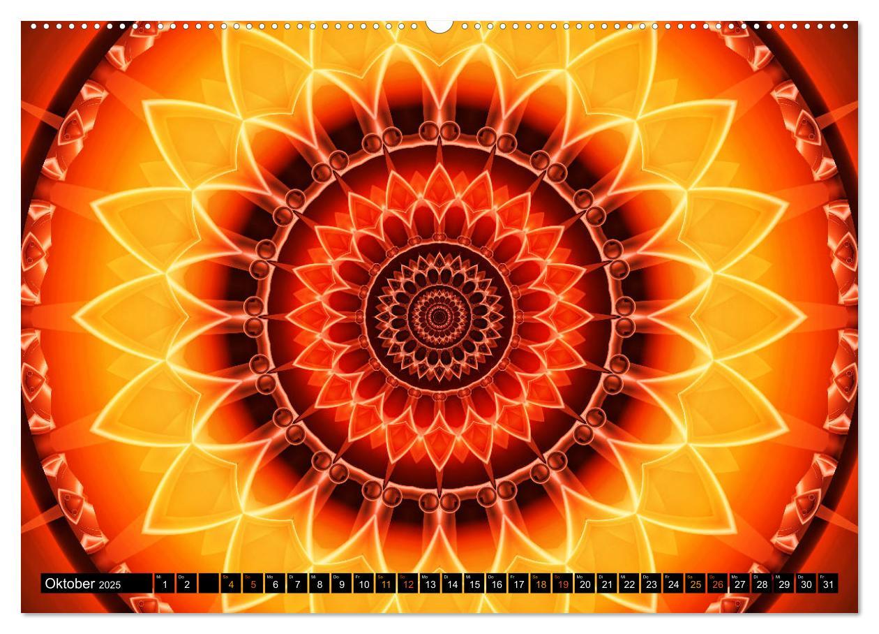 Bild: 9783435410743 | Energie - Mandalas in orange (hochwertiger Premium Wandkalender...