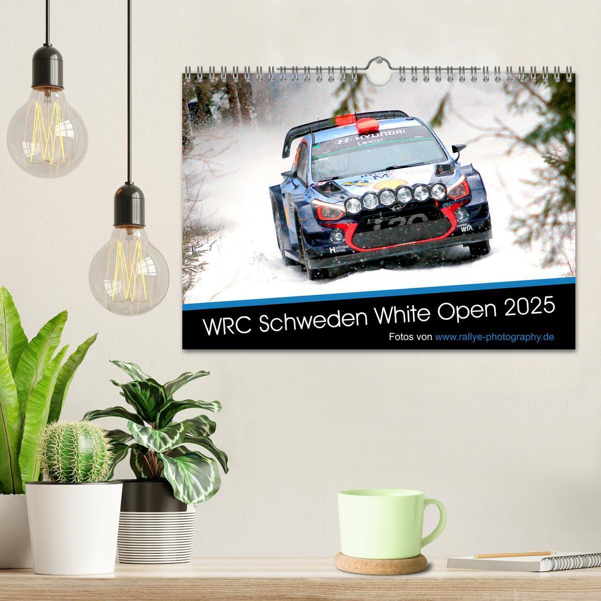 Bild: 9783435343935 | WRC Schweden White Open 2025 (Wandkalender 2025 DIN A4 quer),...