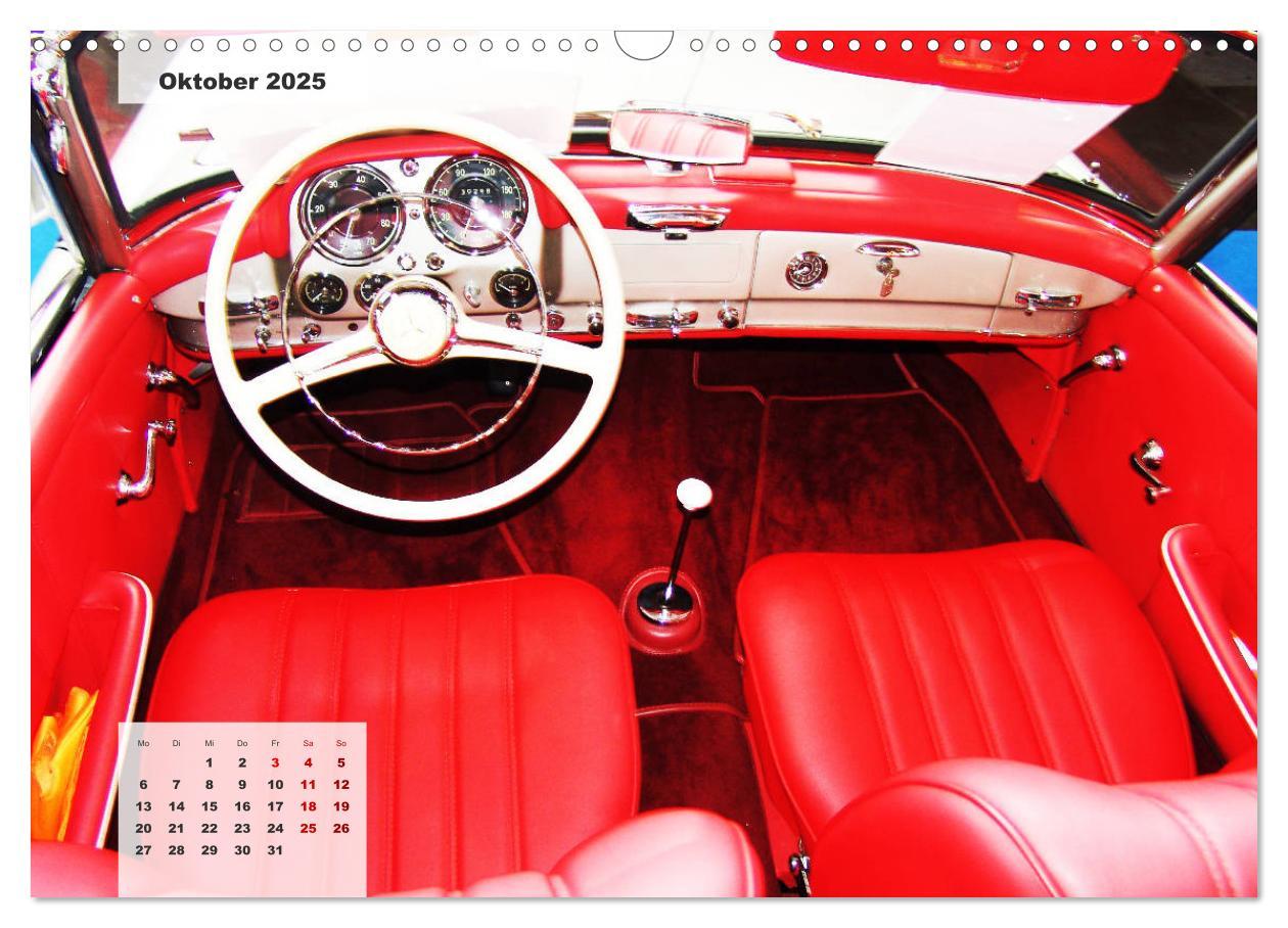 Bild: 9783435336906 | Mercedes Edel &amp; Fein (Wandkalender 2025 DIN A3 quer), CALVENDO...