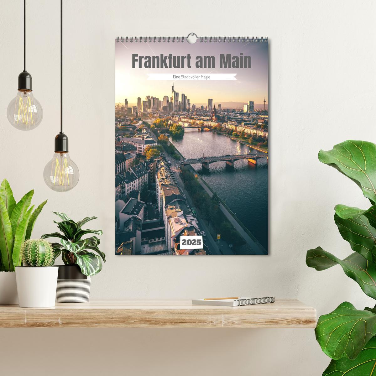 Bild: 9783435861620 | Frankfurt am Main, eine Stadt voller Magie (Wandkalender 2025 DIN...