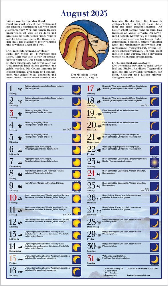 Bild: 9783731876243 | Mit dem Mond im Rhythmus 2025 | Korsch Verlag | Kalender | 13 S.