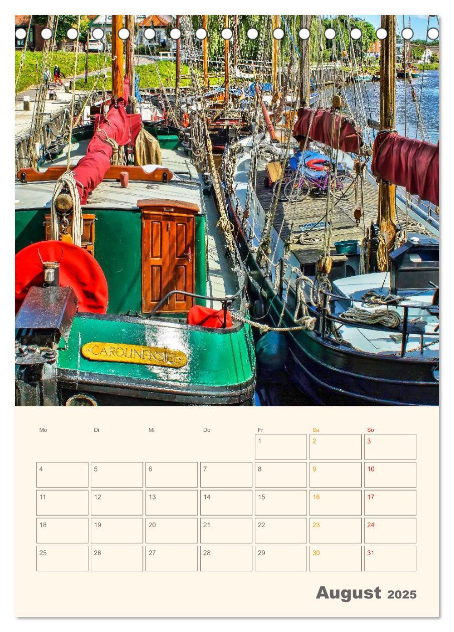 Bild: 9783457051405 | Ostfriesland - Carolinensiel, der Museumshafen (Tischkalender 2025...