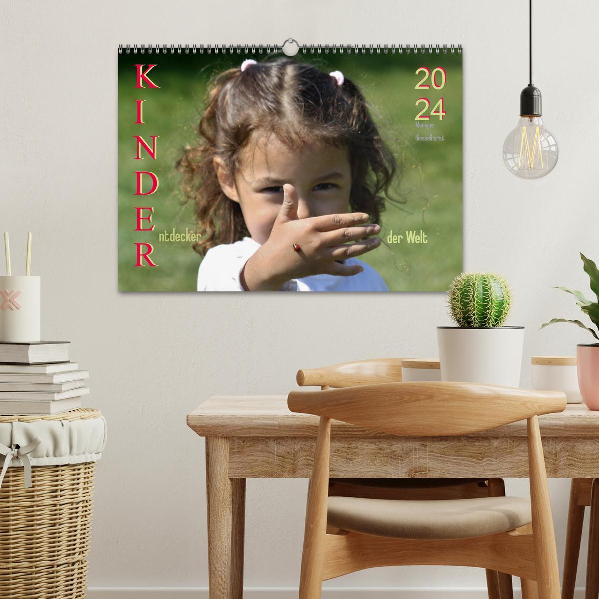 Bild: 9783435136667 | Kinder. Entdecker der Welt (Wandkalender 2025 DIN A3 quer),...