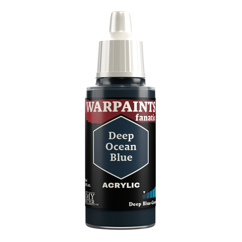 Cover: 5713799303102 | Warpaints Fanatic: Deep Ocean Blue | The Army Painter