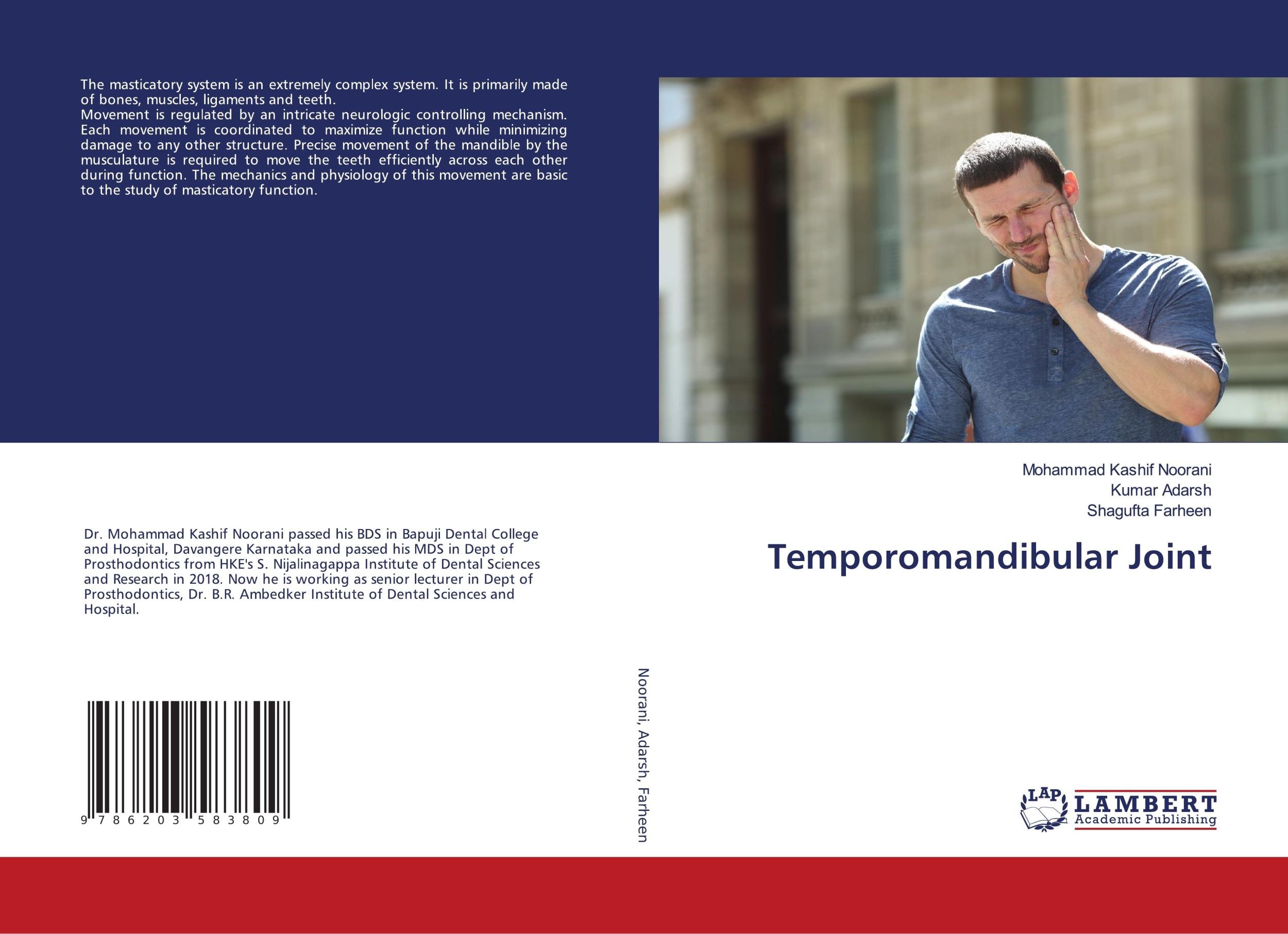 Cover: 9786203583809 | Temporomandibular Joint | Mohammad Kashif Noorani (u. a.) | Buch