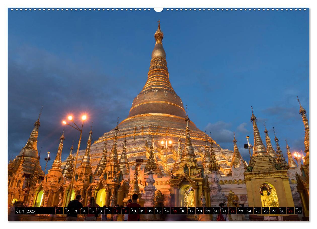 Bild: 9783435681495 | Myanmar - Burma (Wandkalender 2025 DIN A2 quer), CALVENDO...