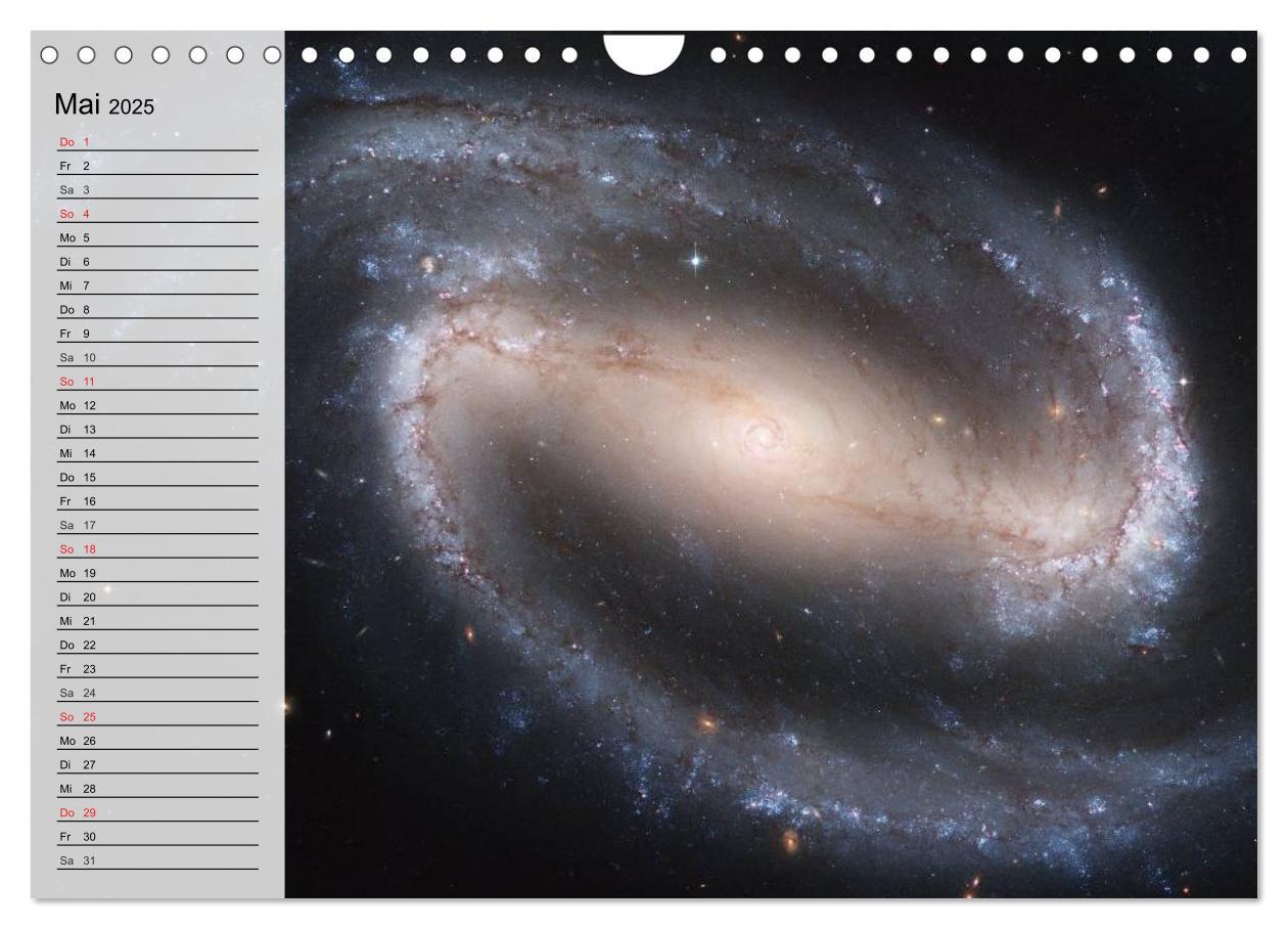 Bild: 9783435530519 | Universum. Farbenpracht der Gasnebel (Wandkalender 2025 DIN A4...