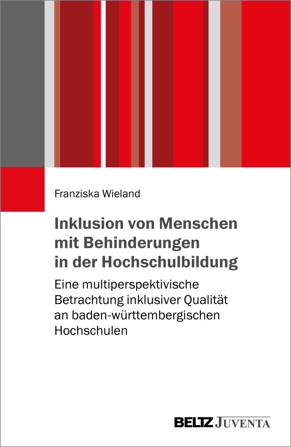 Cover: 9783779976745 | Inklusion von Menschen mit Behinderungen in der Hochschulbildung