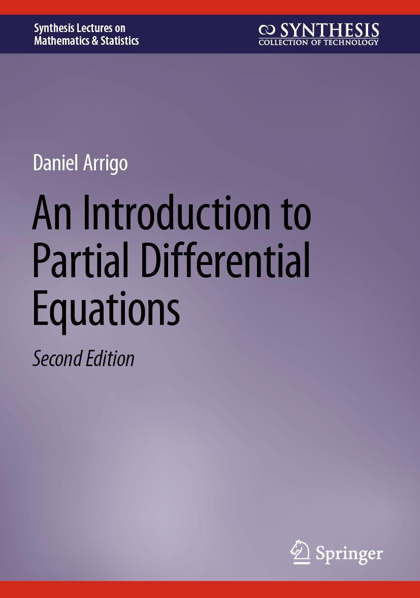 Cover: 9783031220869 | An Introduction to Partial Differential Equations | Daniel Arrigo | x