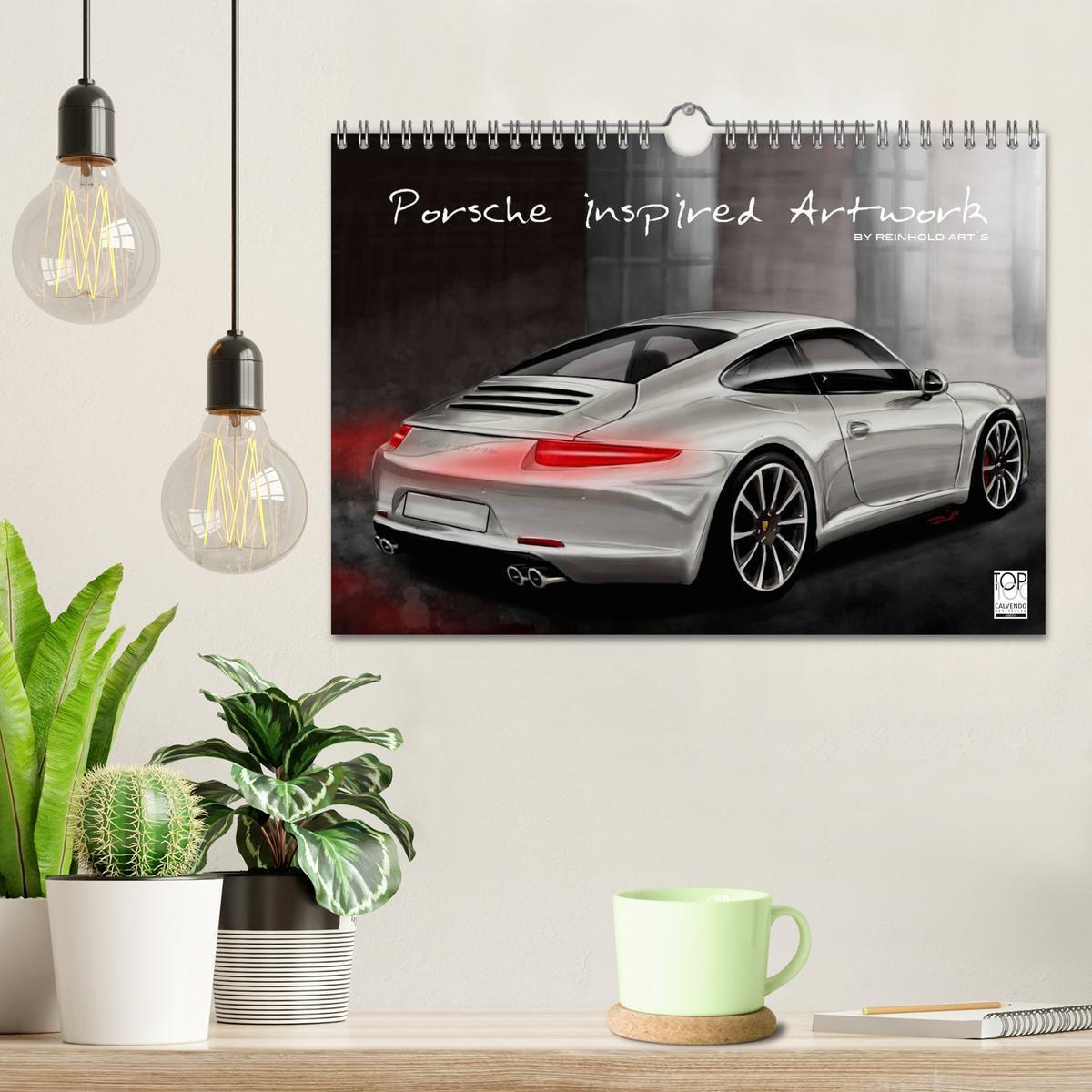 Bild: 9783435499052 | Porsche inspired Artwork by Reinhold Art´s (Wandkalender 2025 DIN...