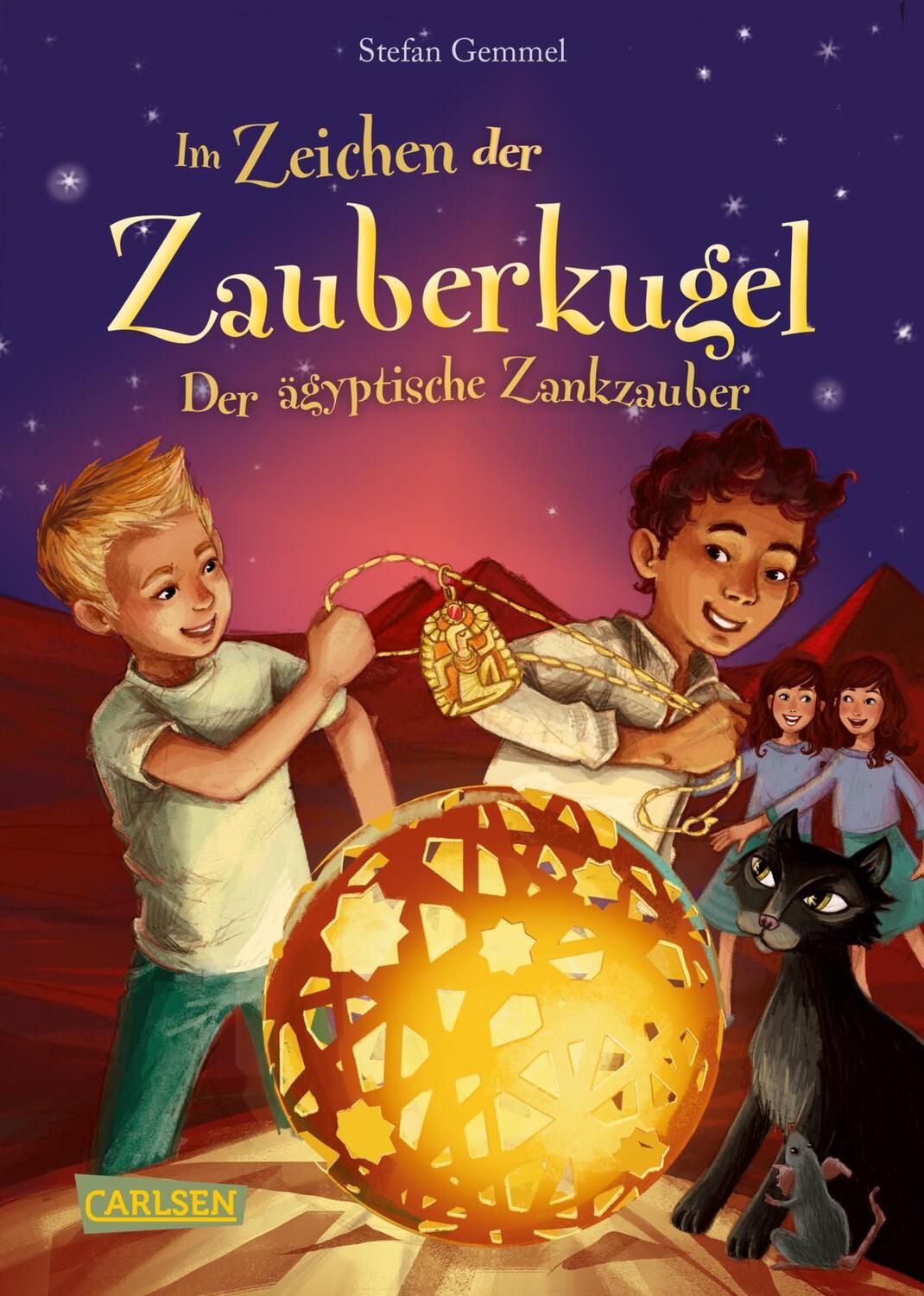 Cover: 9783551651150 | Im Zeichen der Zauberkugel 3: Der ägyptische Zankzauber | Gemmel