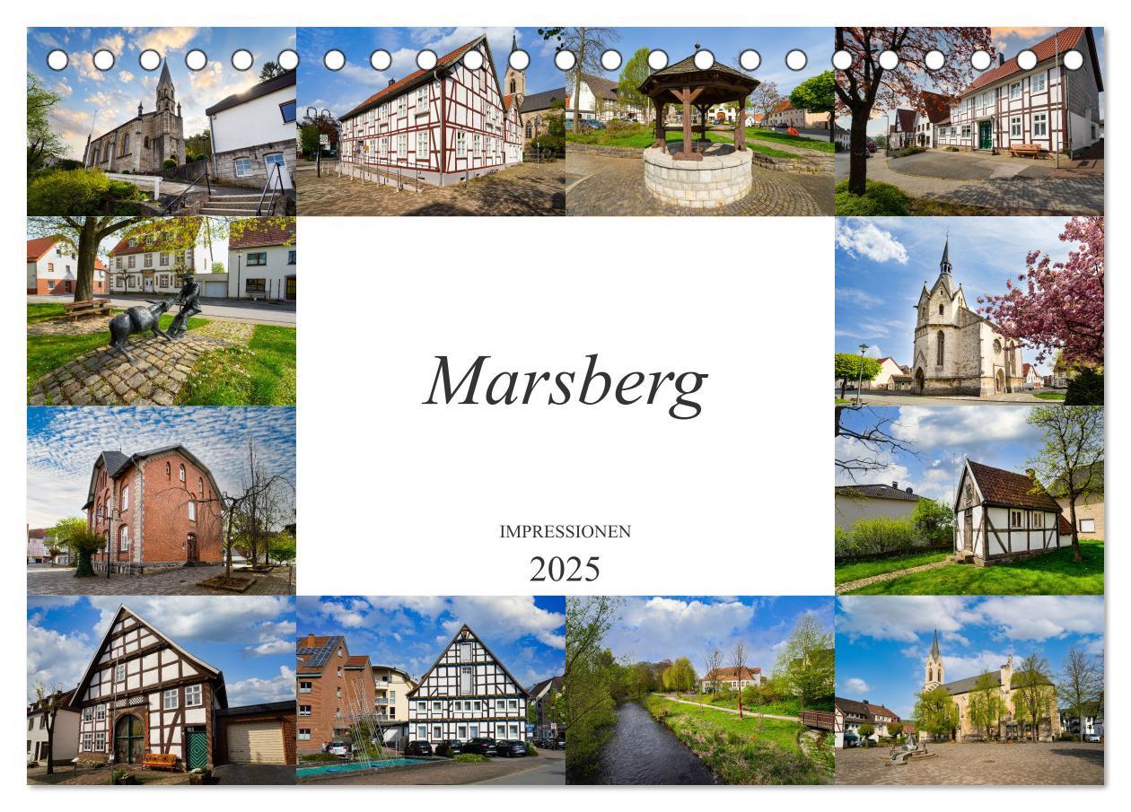 Cover: 9783435024643 | Marsberg Impressionen (Tischkalender 2025 DIN A5 quer), CALVENDO...