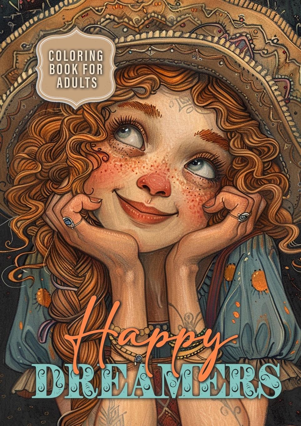 Cover: 9783759819086 | Happy Dreamers Coloring Book for Adults | Monsoon Publishing | Buch