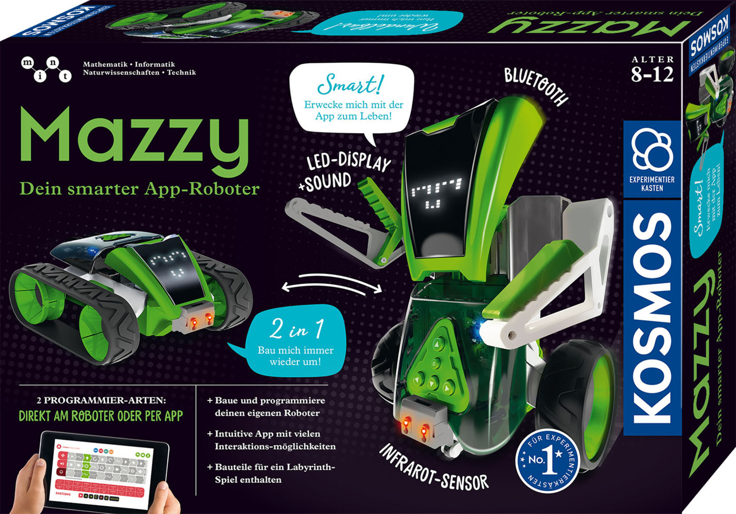 Cover: 4002051620691 | Mazzy - Dein smarter App-Roboter (Experimentierkasten) | Spiel | 2021