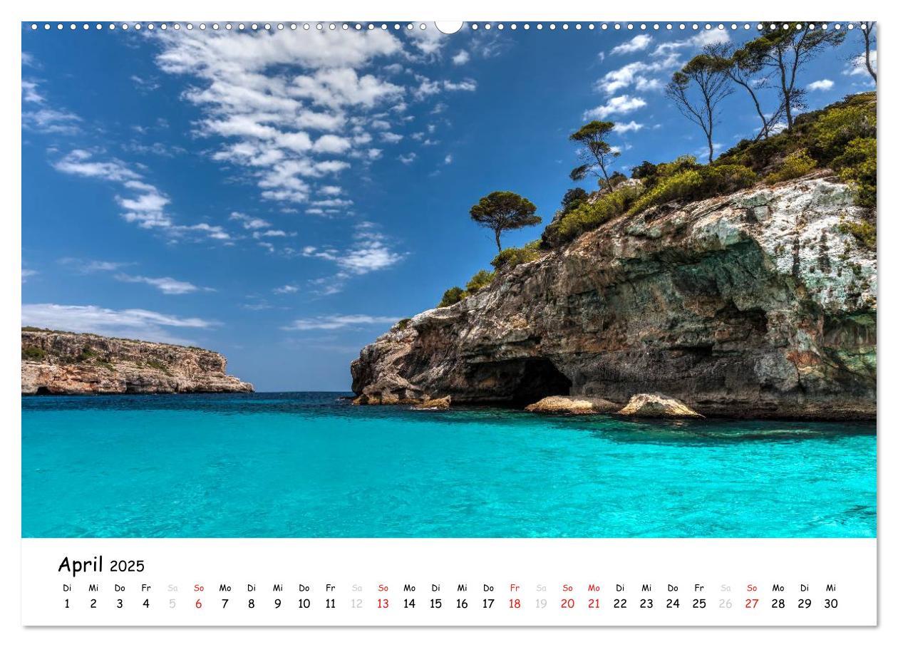 Bild: 9783435609024 | Wildes und romantisches Mallorca (Wandkalender 2025 DIN A2 quer),...