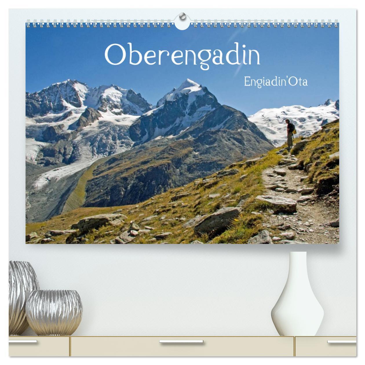 Cover: 9783435549559 | Oberengadin (hochwertiger Premium Wandkalender 2025 DIN A2 quer),...