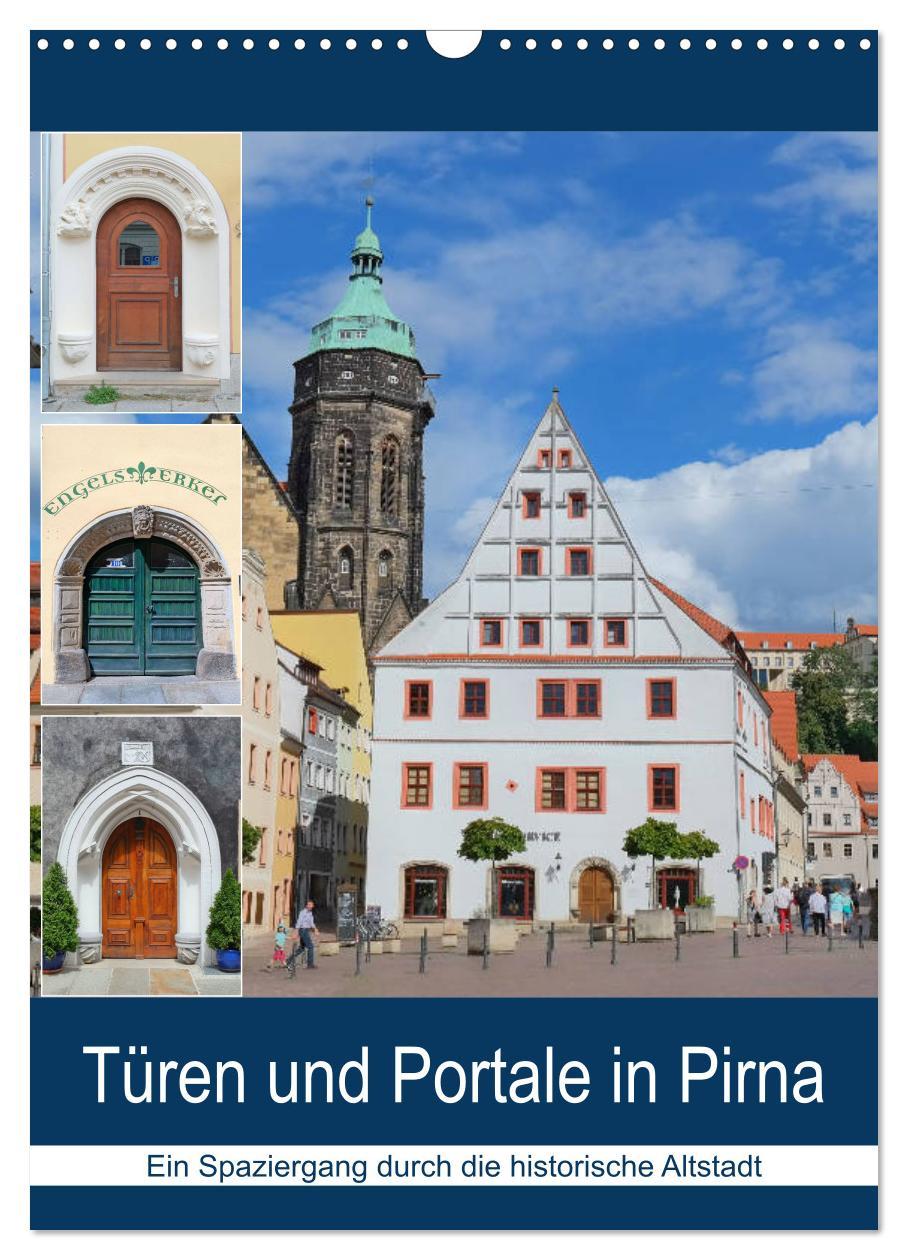 Cover: 9783435996483 | Türen und Portale in Pirna (Wandkalender 2025 DIN A3 hoch),...