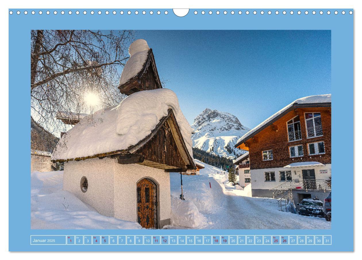 Bild: 9783383946929 | Winterdreams von Lech bis Zug (Wandkalender 2025 DIN A3 quer),...