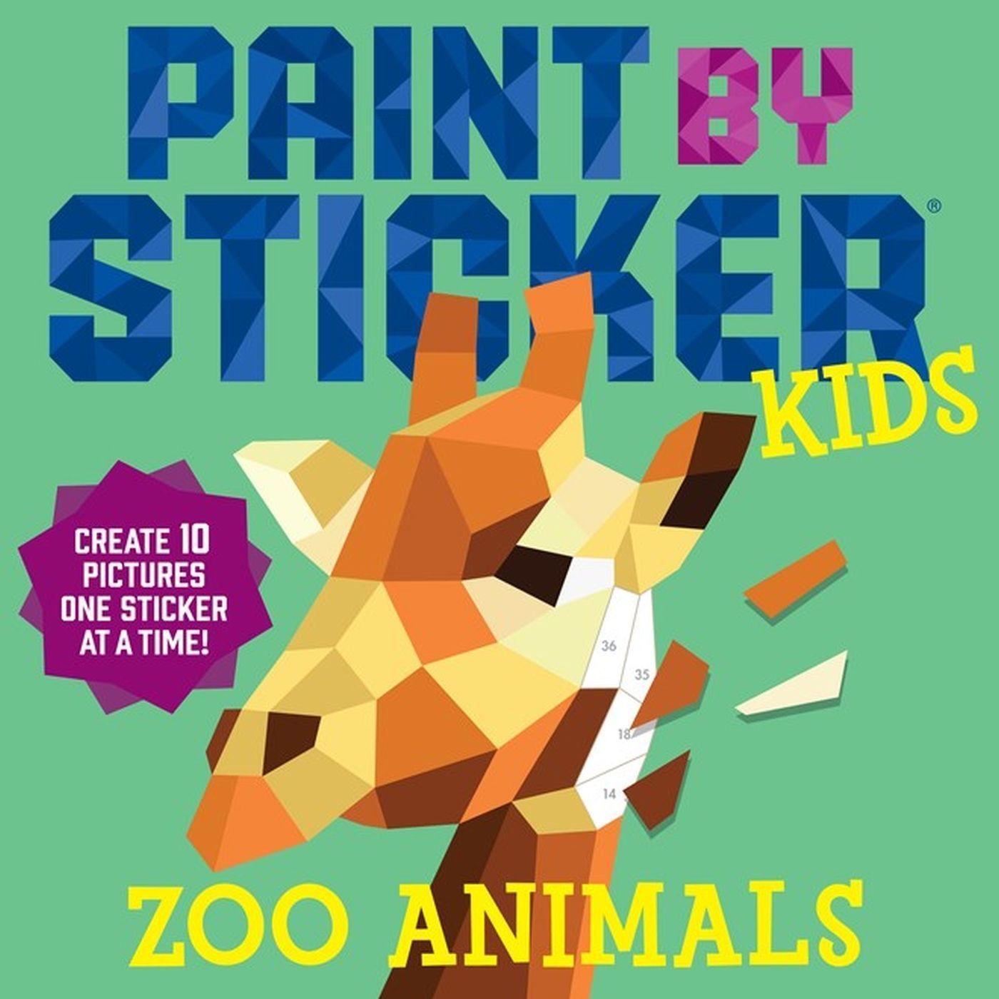 Cover: 9780761189602 | Paint by Sticker Kids: Zoo Animals | Taschenbuch | Paint by Sticker