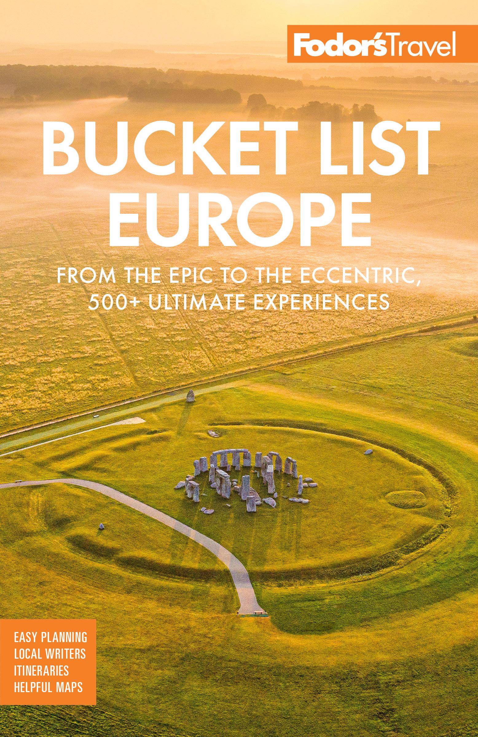 Cover: 9781640976191 | Fodor's Bucket List Europe | Fodor'S Travel Guides | Taschenbuch