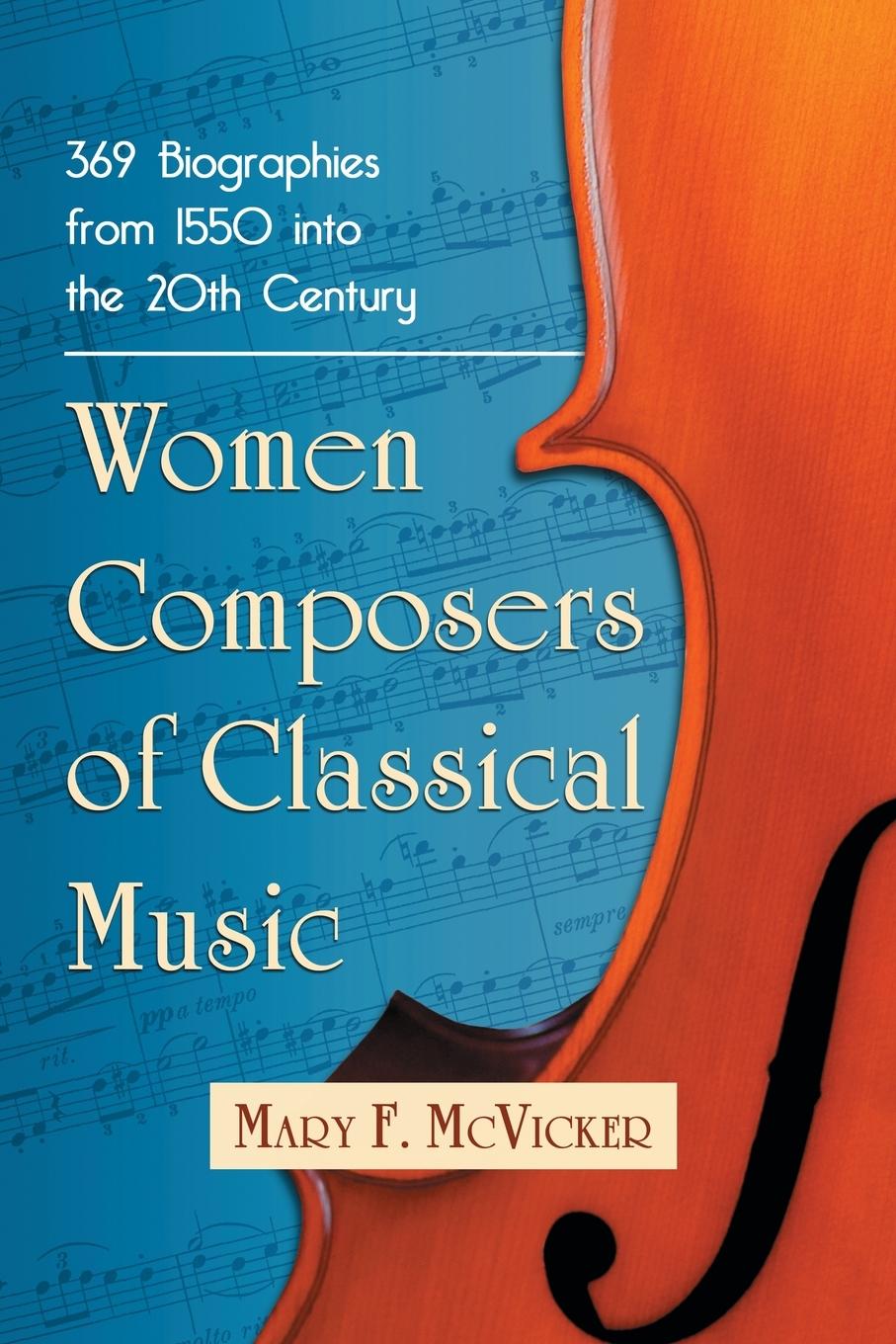 Cover: 9780786443970 | Women Composers of Classical Music | Mary F. McVicker | Taschenbuch