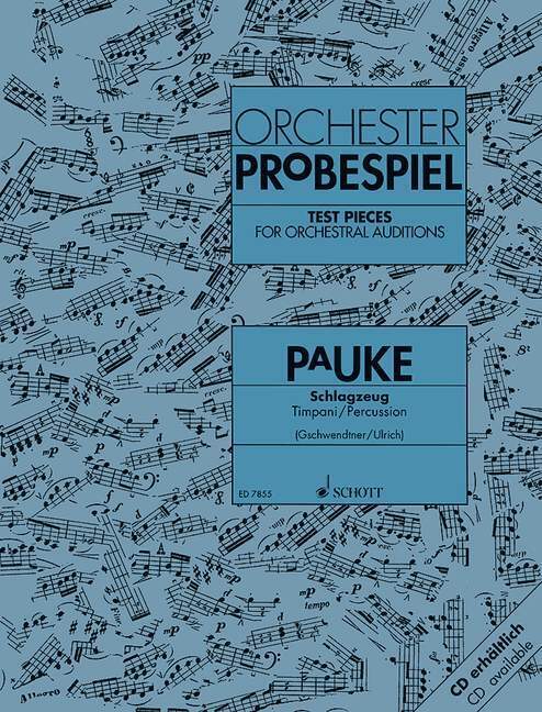 Cover: 9783795797324 | Orchester-Probespiel Pauke / Schlagzeug | Hans J. Ulrich (u. a.)