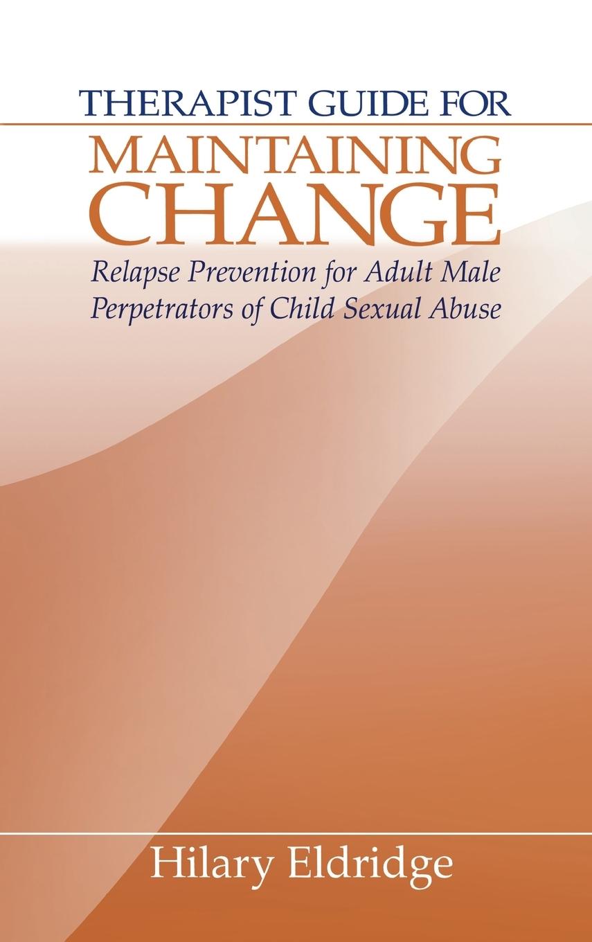 Cover: 9780761911302 | Therapist Guide for Maintaining Change | Hilary Eldridge | Buch | 1997